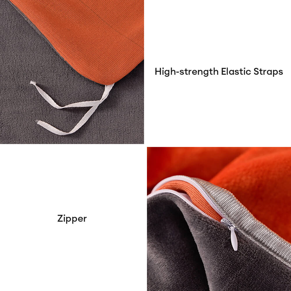 Lujo extra grueso cálido sólido <tc>Color</tc> Juego de sábanas de vellón de leche