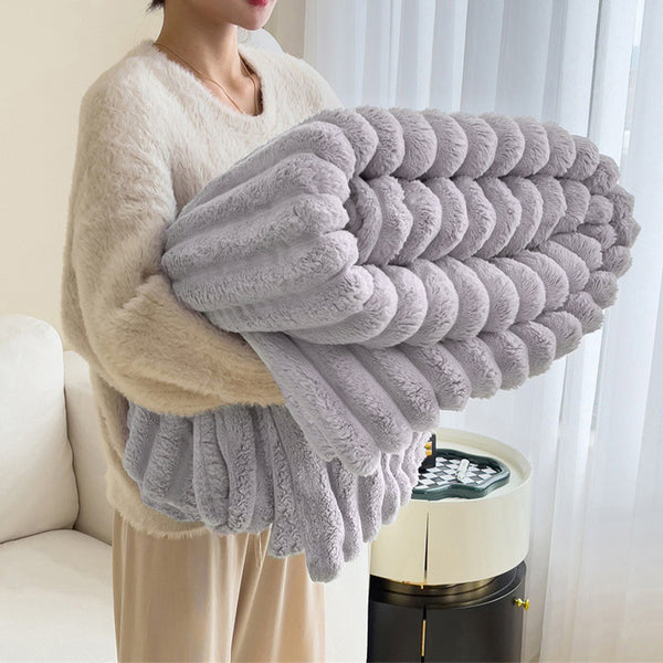 Cálculo de la manta del sofá del conejo del conejo cálido