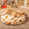Cloudy Fluffy Calming Donuts Round Dog Beds