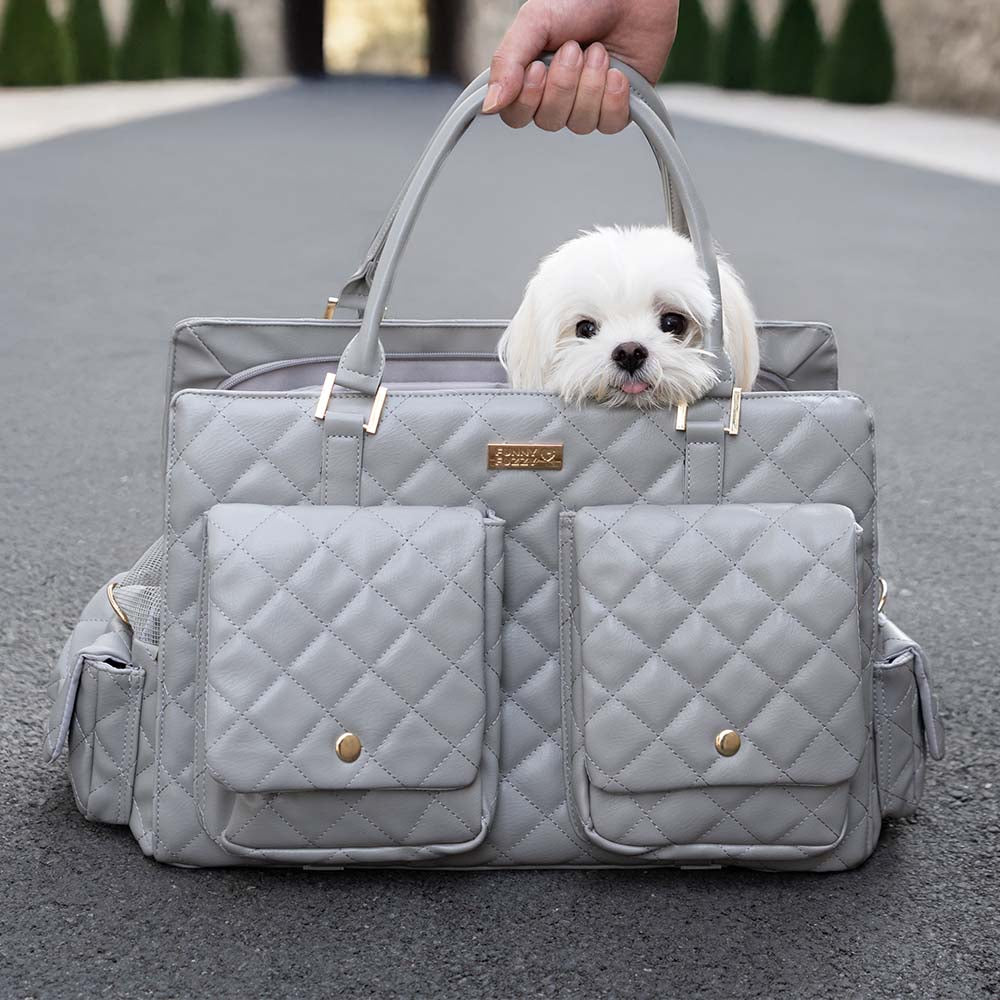 Largante de transporte grande y elegante Bolsa de mascotas de viajes humanos multifuncionales-Tail errante