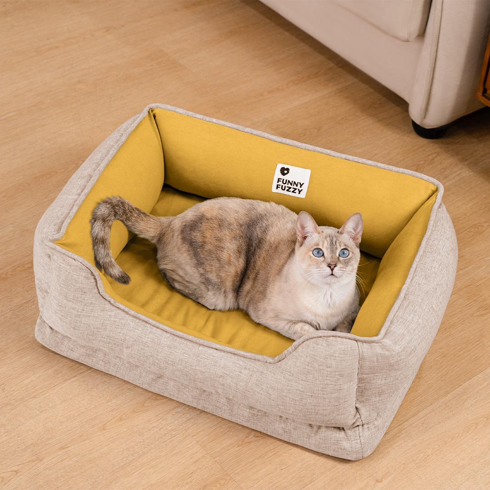 Cama para gatos sin deslizamiento lavable - Sueño nublado