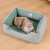 Washable Non-Slip Bolster Cat Bed - Cloudy Dream
