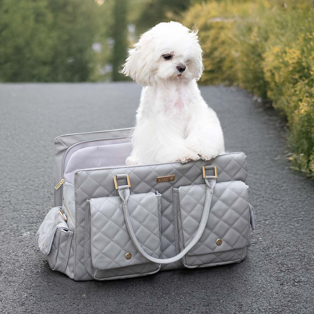 Largante de transporte grande y elegante Bolsa de mascotas de viajes humanos multifuncionales-Tail errante