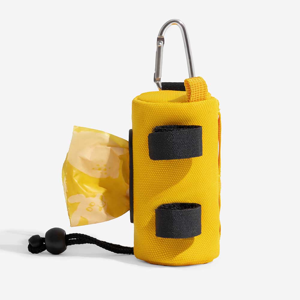 Dispensador de bolsas de caca de correa impermeable FunnyFuzzy - Flexi Walker