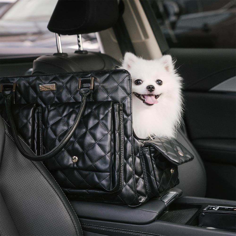 Largante de transporte grande y elegante Bolsa de mascotas de viajes humanos multifuncionales-Tail errante