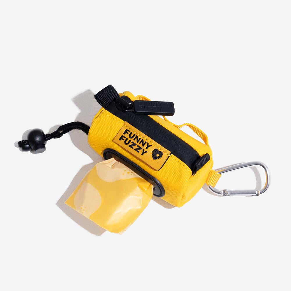 Dispensador de bolsas de caca de correa impermeable FunnyFuzzy - Flexi Walker