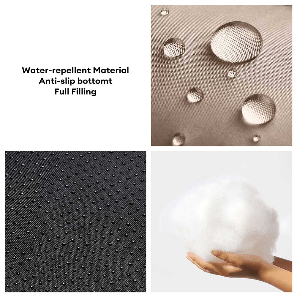 Protección de viaje Booster Impermeable para el asiento elevado y engrosado de la cama para perros