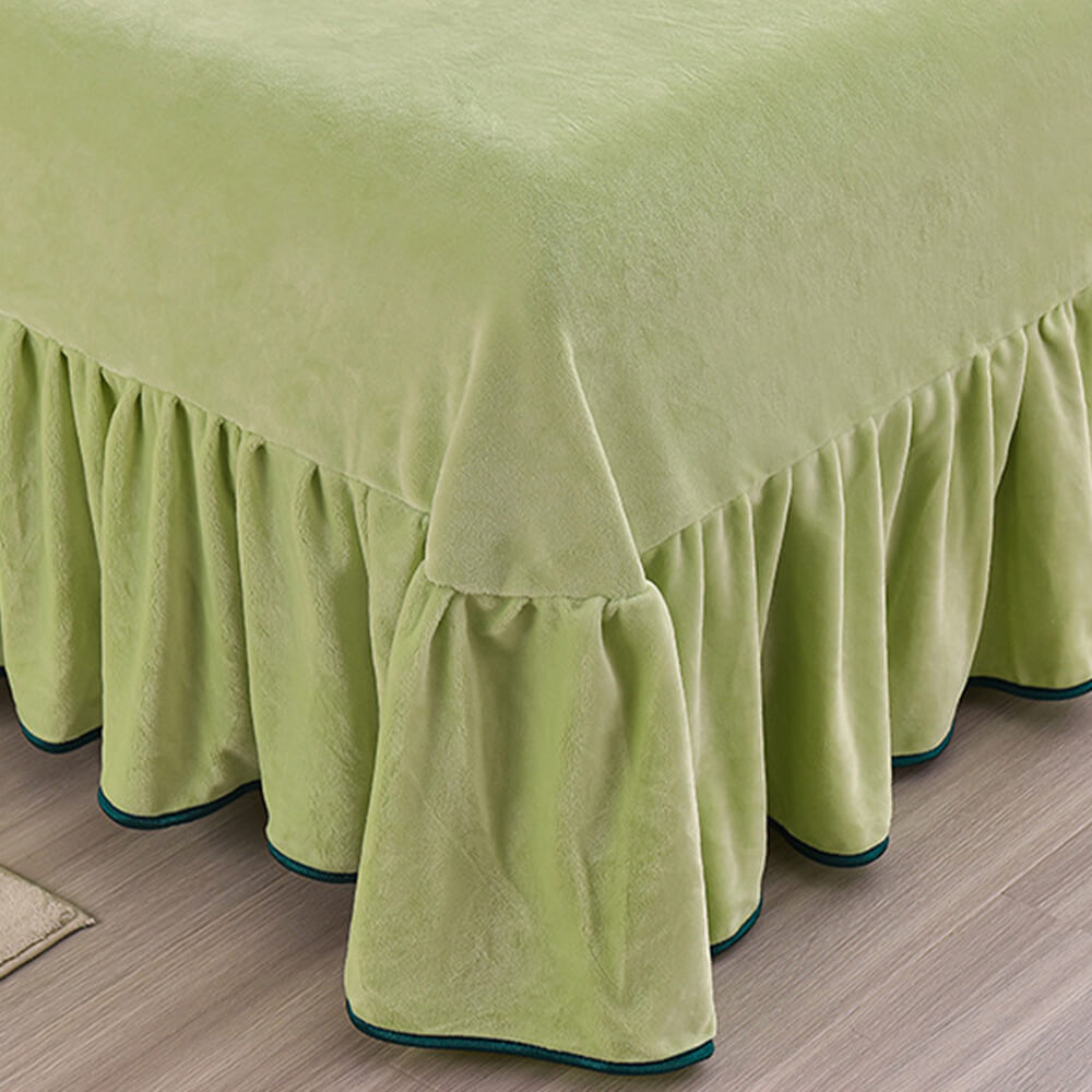 Ligera de lujo engrosado de lana de lana tibia