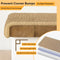 Anti-scratch Faux Sisal Stair Protectors Tape Free Washable Carpet Stair Treads