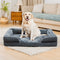 Detachable Water-Repellent Full Surround Support Orthopedic Dog Bed