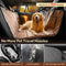 Premium Faux Leather Water-repellent Hammock Dog Car Seat Cover - RideProtector