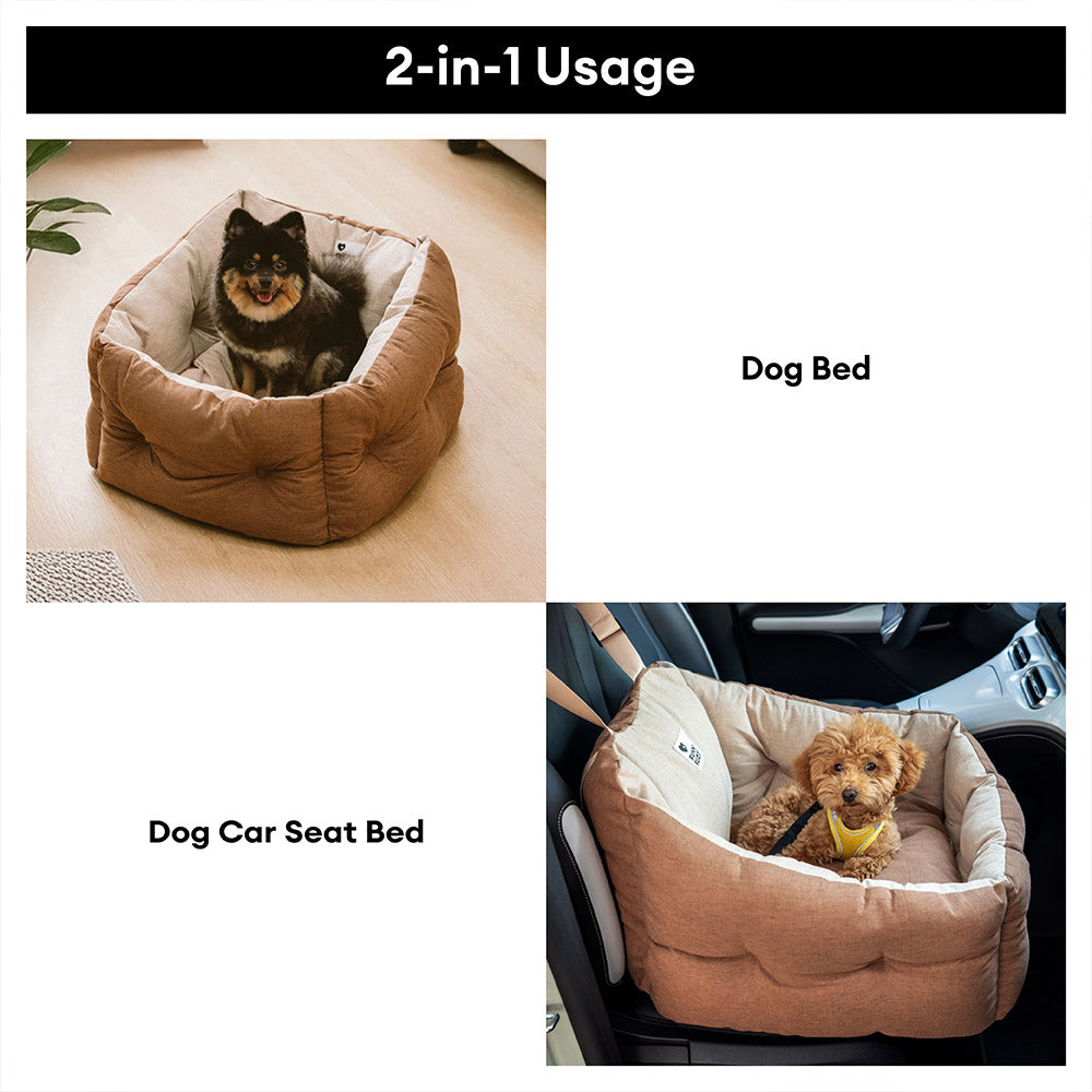 Protección de viaje Booster Impermeable para el asiento elevado y engrosado de la cama para perros