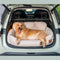 Travel Bolster Safety Medium Large Dog Car Back Seat Bed - FUNNYFUZZY
