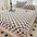 Premium Soft Checkerboard Plush Fitted Sheet Mattress Cover