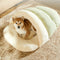 Fun Slipper-style Warm Removable And Washable Enclosed Pet Bed