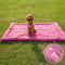 Outdoor Utility Style Waterproof Foldable Pet Mat for Car and Camping