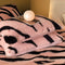 Zebra Thickened Fluffy Fur Bed Sheet Set
