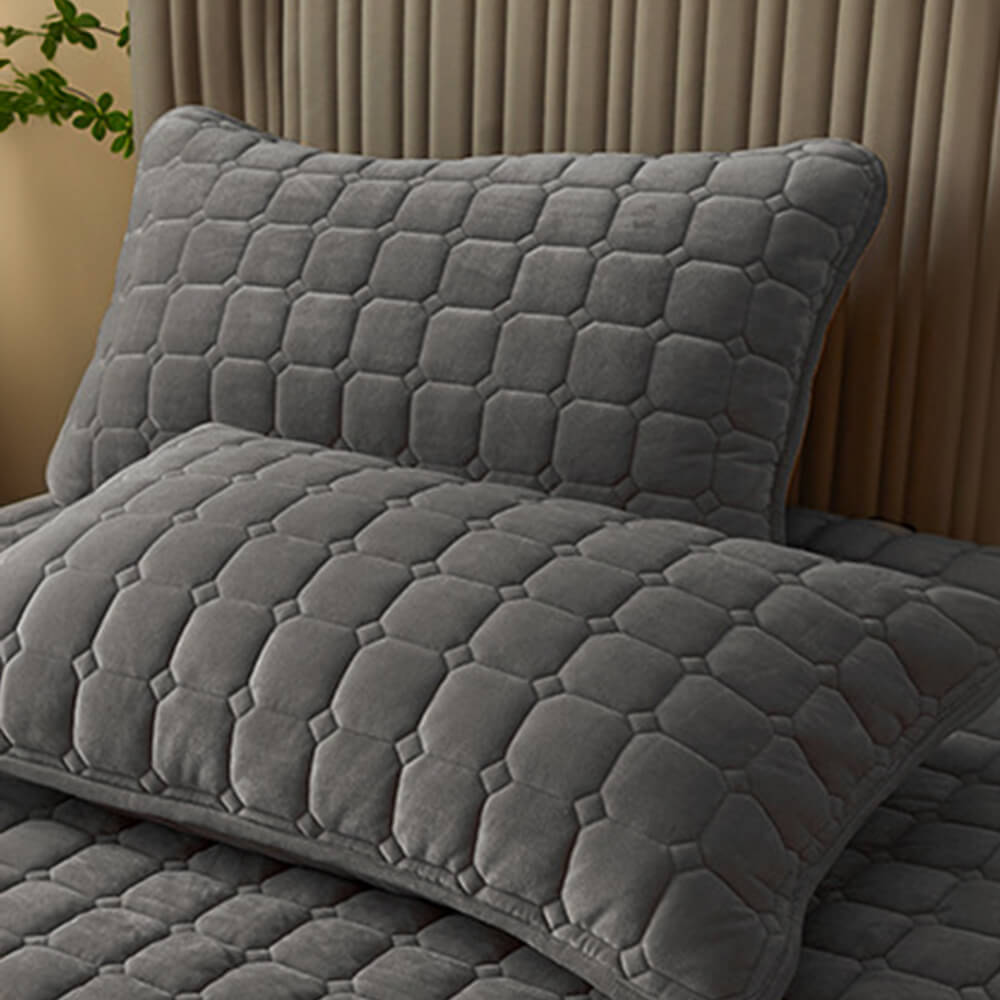 Velvet Velvet transpirable Capacidad de colchón de hojas calientes