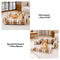 Plush Warmth Stripe Foldable Washable Dog & Cat Sofa Bed - MochaSnug