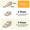 Chenille Extra Wide Non-Slip Removable Sponge Pet Stairs - SafeRamp