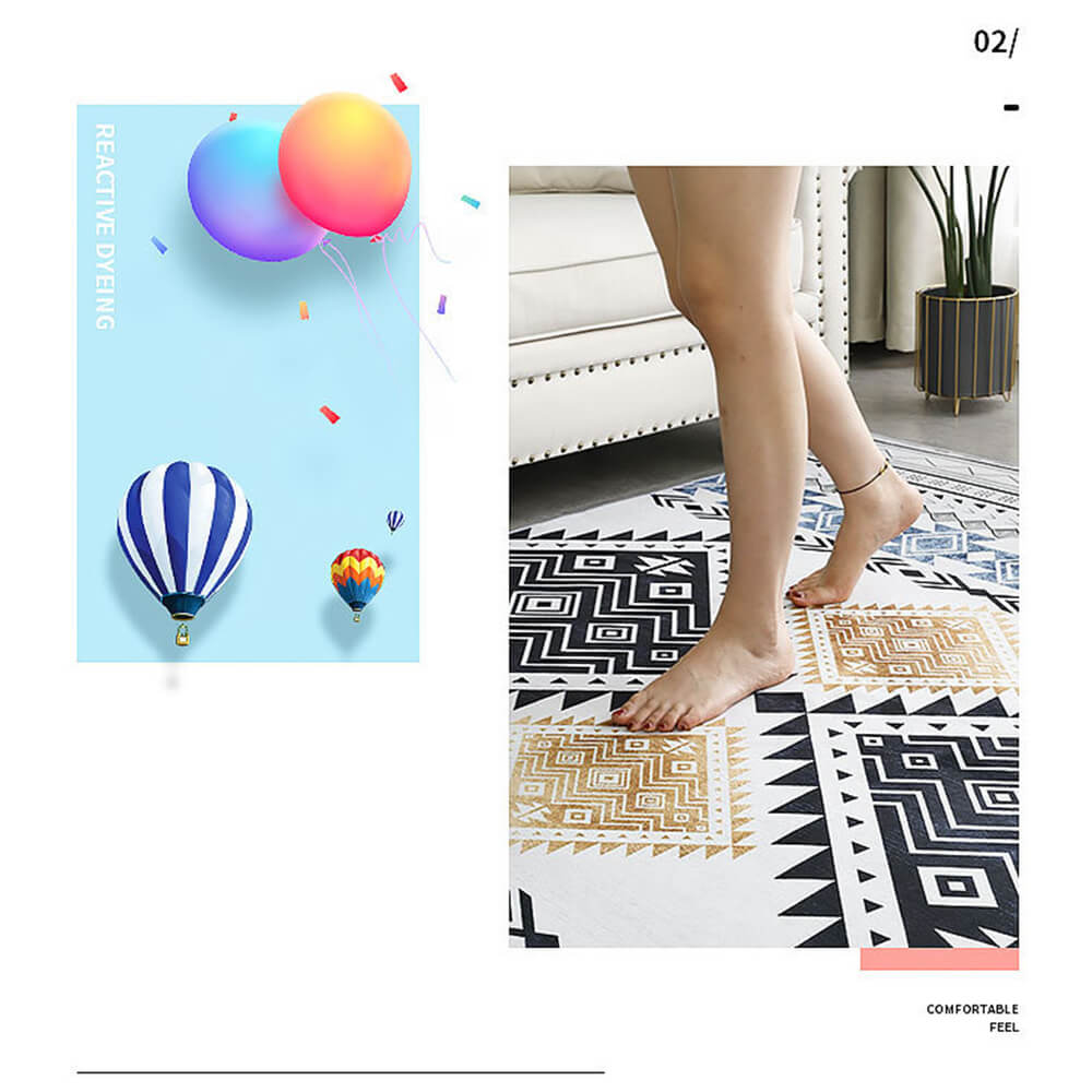 Alfombra de mascotas bohemia encantadora