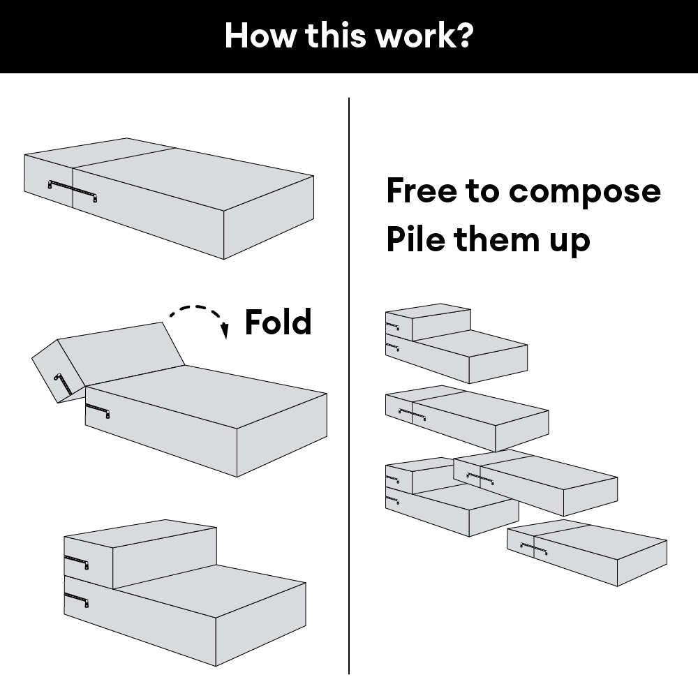 Escaleras de mascotas de nivel múltiple de cuero de PU lavable por el agua