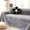 Luxury Skin-Friendly Long Faux Fur One-Piece Multi Functional Couch Cover