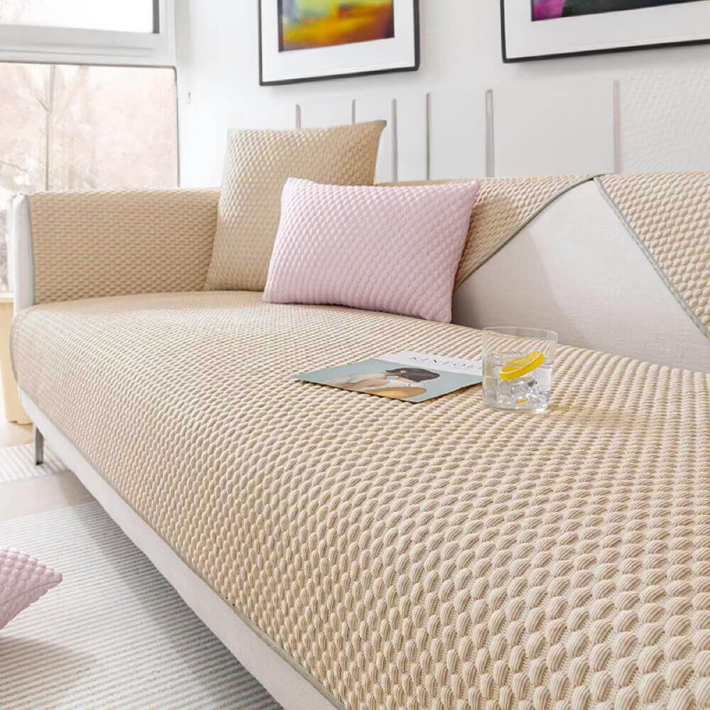 Cubierta de sofá seccional de muebles de refresco de enfriamiento de enfriamiento multifuncional