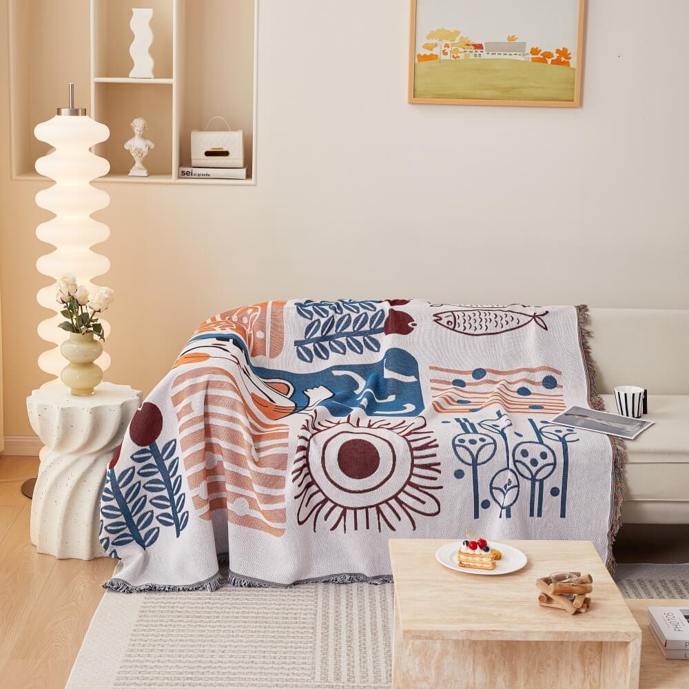 Protección de muebles de patrones bohemio decoración del sofá de sofá de los sofá cubierto de desgaste