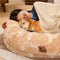 Classic Fluffy Super Large Donut Human Dog Bed - Cuddle Cradle