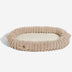 Luxury Super Large Sleep Deeper Oval Bed Human Dog Bed - FUNNYFUZZY