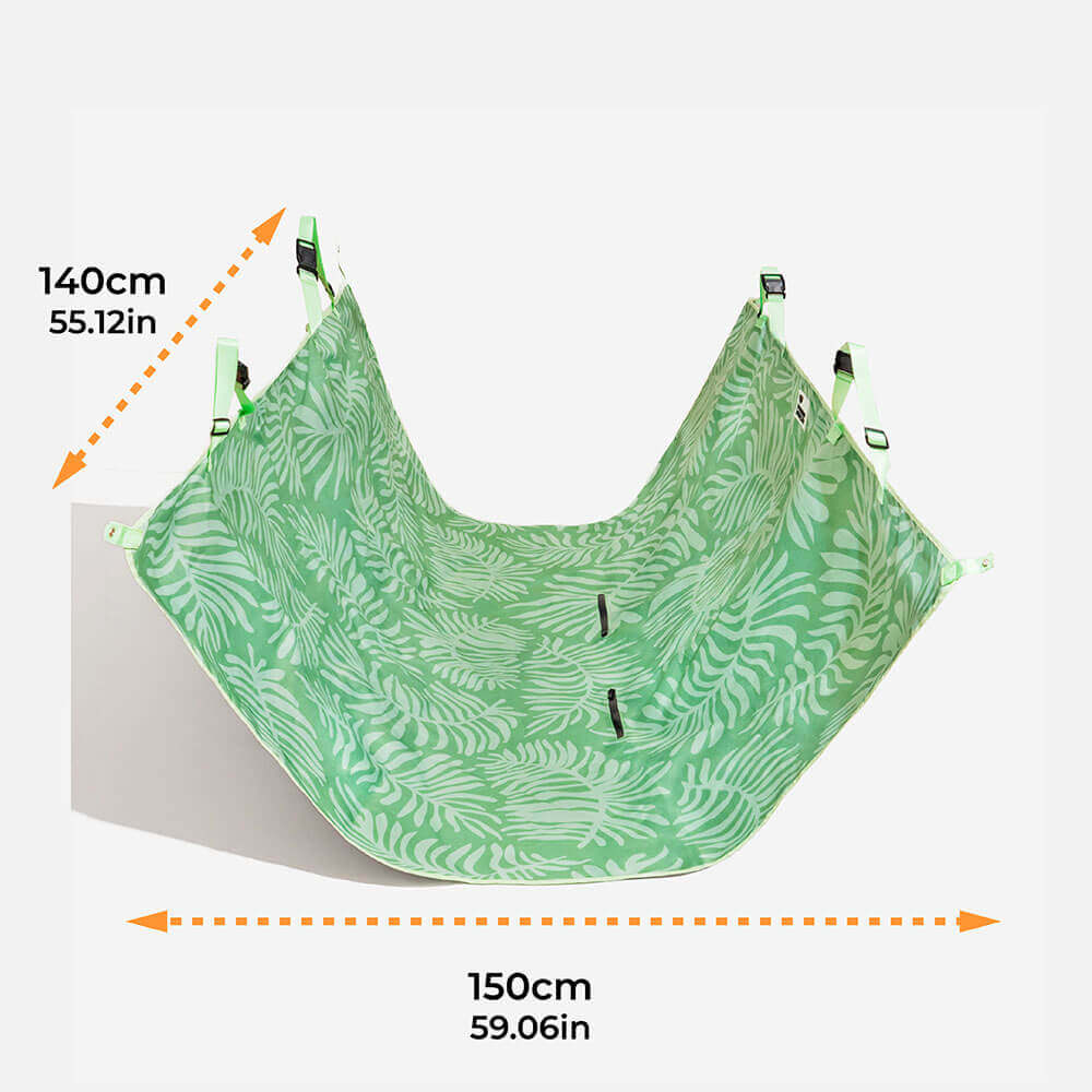 Estilo tropical - Picnic impermeable y tapa del asiento trasero de doble uso