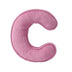 Corduroy Soft Hugging Letter Sofa Pillow