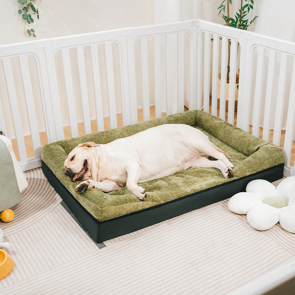 Camino acogedor y acogedor duradero ortopédico lavable y cama para perros y gatos