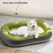 Durable Scratch-Resistant Suede Surface Dog Bed