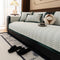 Modern Chic Herringbone Chenille Anti-scratch Non-Slip Couch Cover