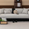 Modern Chic Herringbone Chenille Anti-scratch Non-Slip Couch Cover
