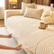 Modern Lines Chenille Artistic Sofa Protector Irregular Couch Cover