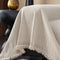 Premium Herringbone Chenille Fringe Full Coverage Couch Cover