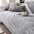 Premium Leaf Texture Chenille Non-Slip Anti-Scratch Couch Cover