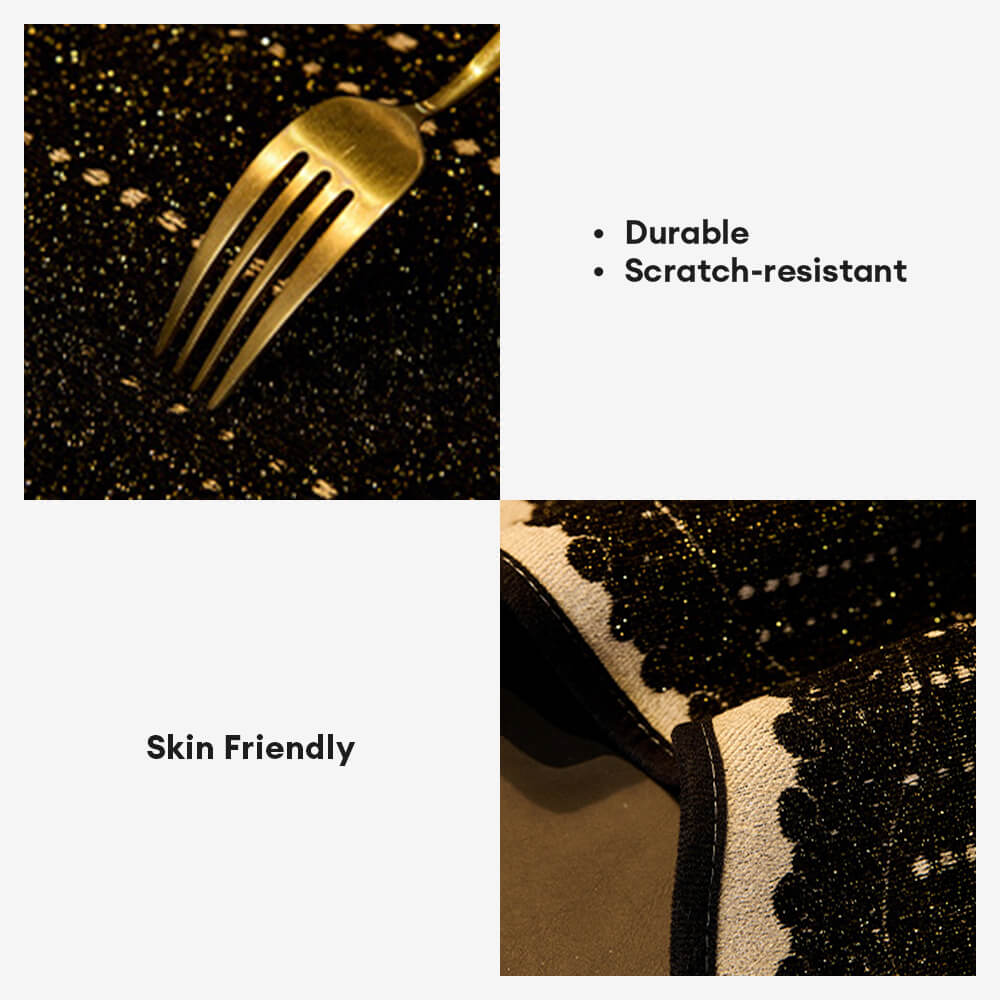 Trendy Chenille Anti-Scratch Elegant Wavy Shaped Couch Cover