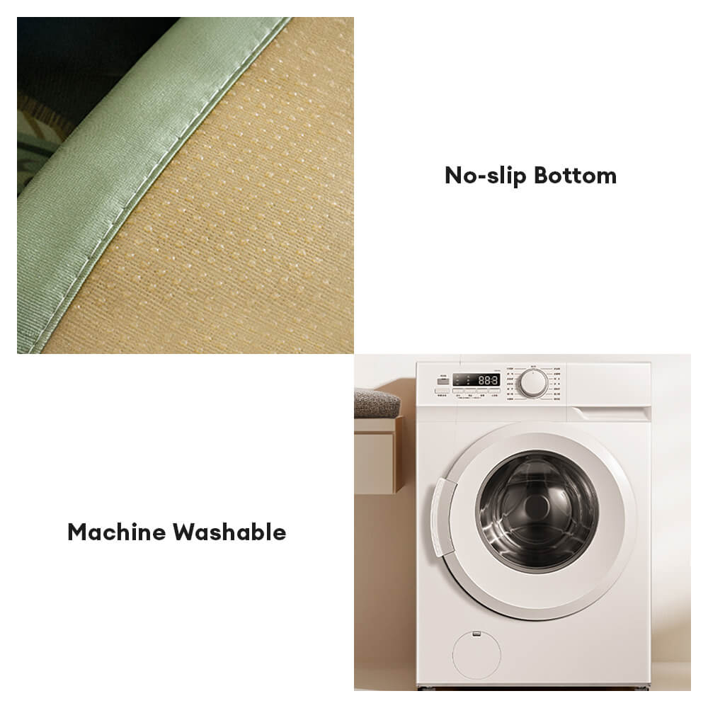 Tapa del sofá de floral pastoral de enfriamiento para todas las estaciones