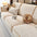 Classic Retro Stretch Chenille Couch Cover – Full Protection with Elegant Design