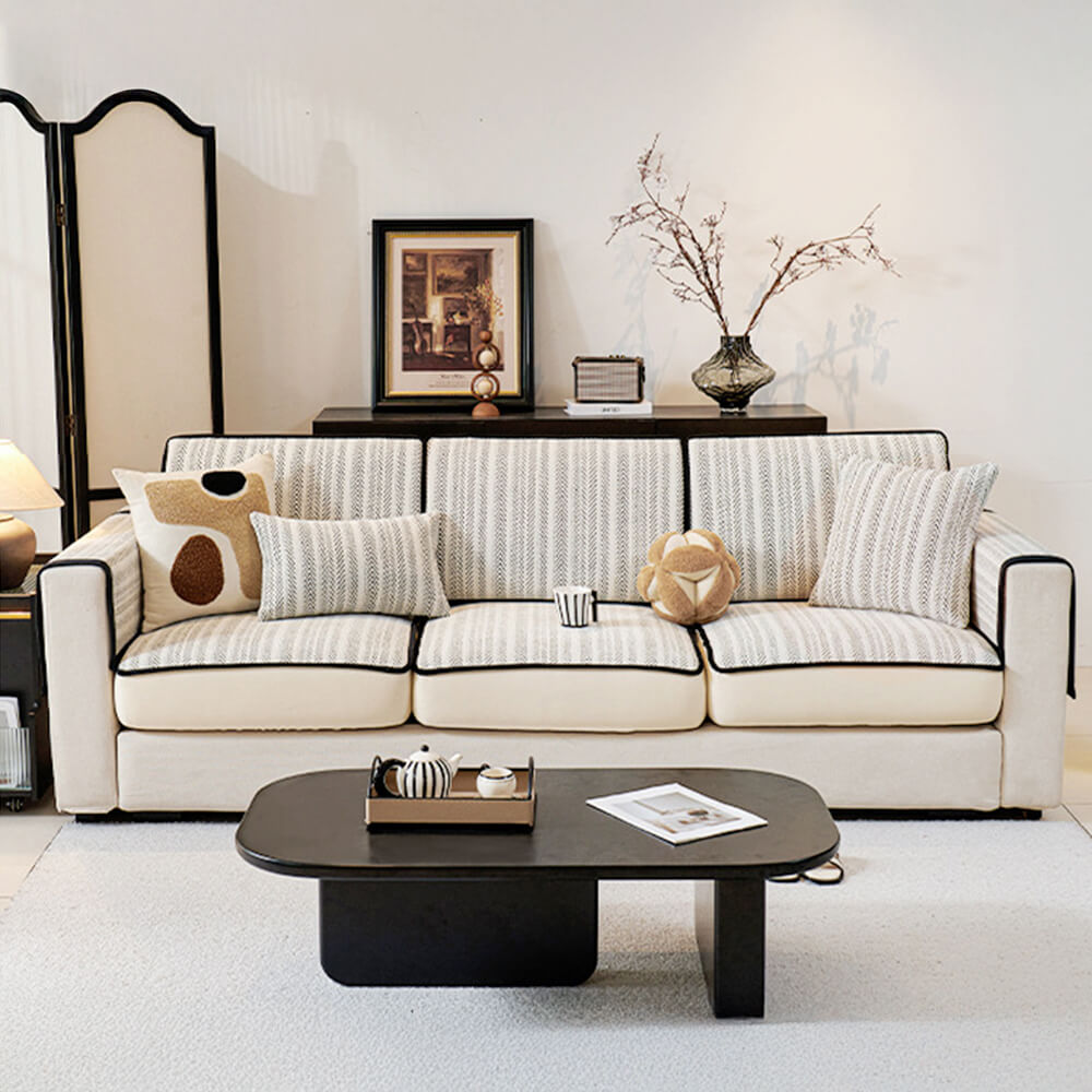 Classic Retro Stretch Chenille Couch Cover – Full Protection with Elegant Design