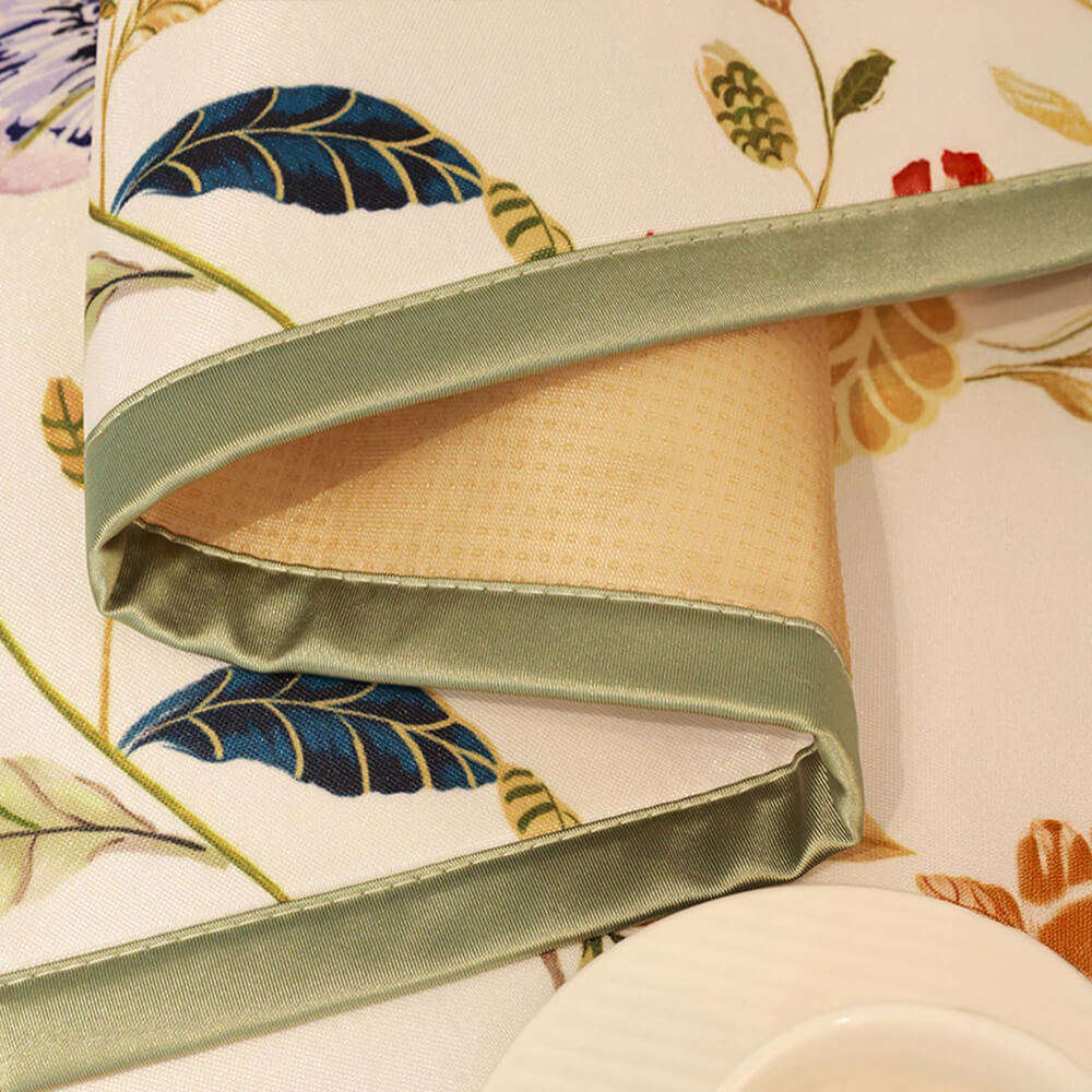 Tapa del sofá de floral pastoral de enfriamiento para todas las estaciones