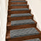 Faux Sisal Diamond Wear-Resistant Stair Protection Bullnose Non Slip Stair Treads
