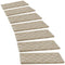 Faux Sisal Diamond Wear-Resistant Stair Protection Bullnose Non Slip Stair Treads