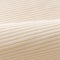 Modern Cream Vertical Stripes Fleece Couch Cover for All Seasons