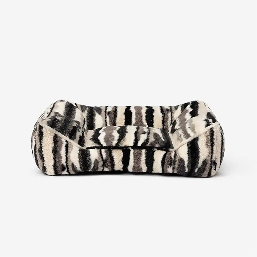 Lana de cordero sintética artística, cálida y resistente a los arañazos & Cama grande para perros Deep Sleep Comfort