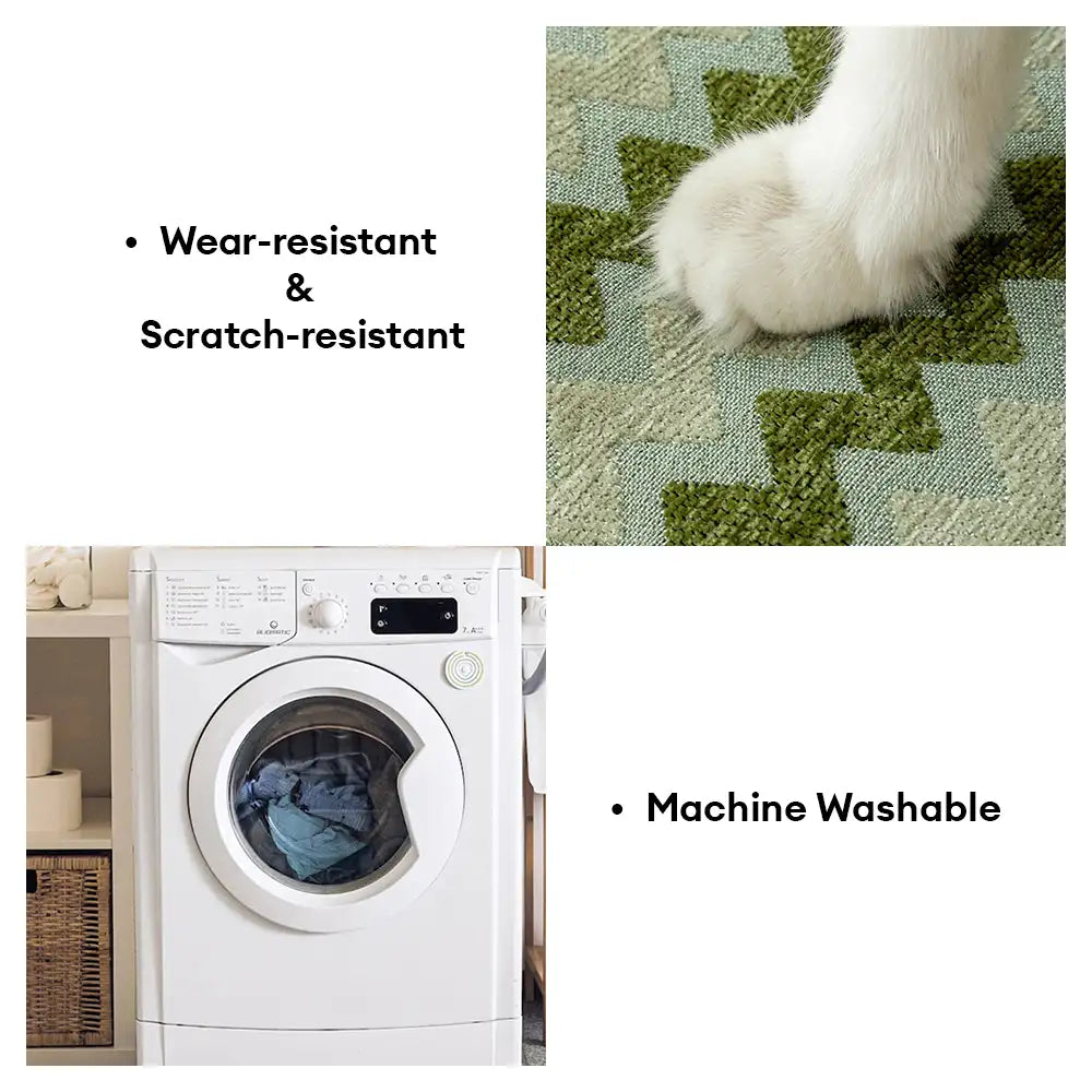 Chenille Art Corrugated Breathable Non-slip Couch Cover